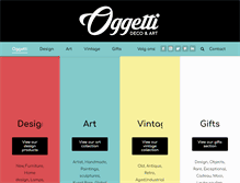 Tablet Screenshot of oggetti.nl